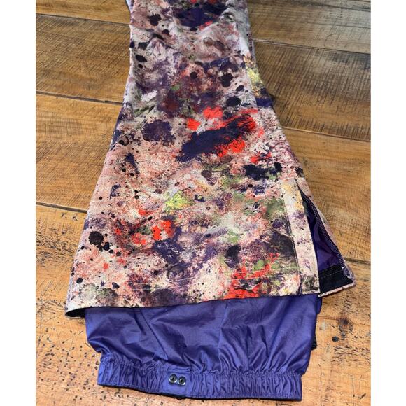 Burton Womens Cool Flavors DryRide Gloria Pant Colorful Ski Snow Pants Large - Picture 4 of 15